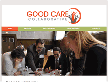 Tablet Screenshot of goodcarecollaborative.org
